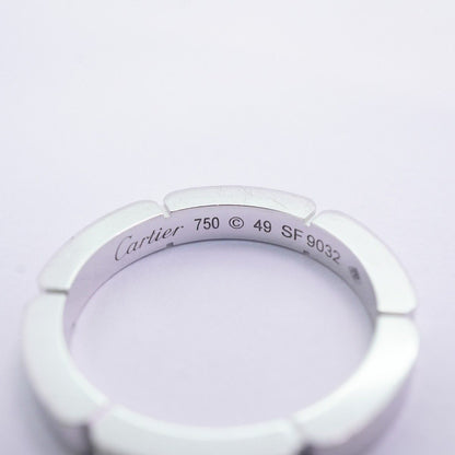 Cartier Ring Maillon Panthere 18k White Gold Diamond — view 4