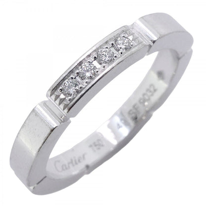 Cartier Ring Maillon Panthere 18k White Gold Diamond