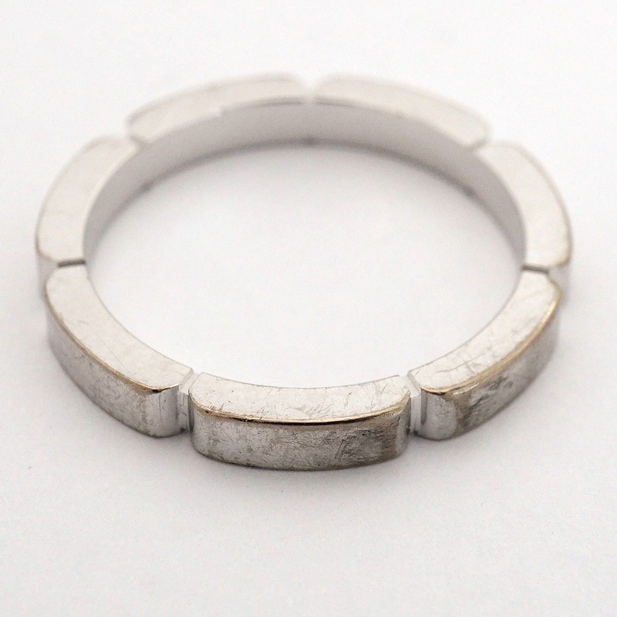 Cartier Ring Maillon Panthere 18k White Gold — view 7
