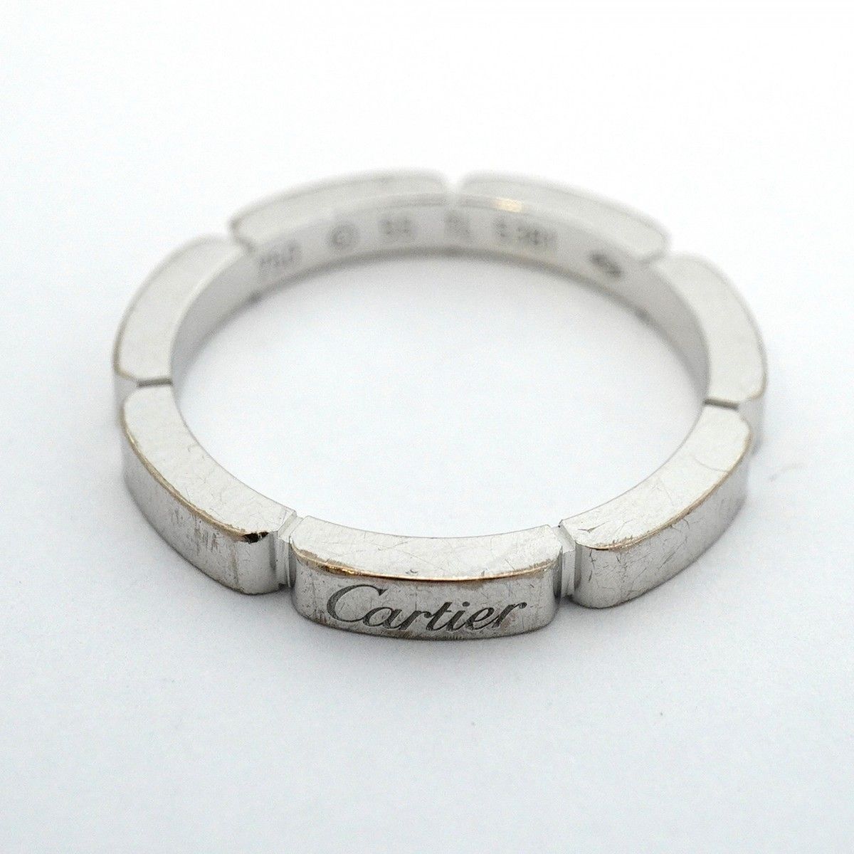 Cartier Ring Maillon Panthere 18k White Gold — view 3
