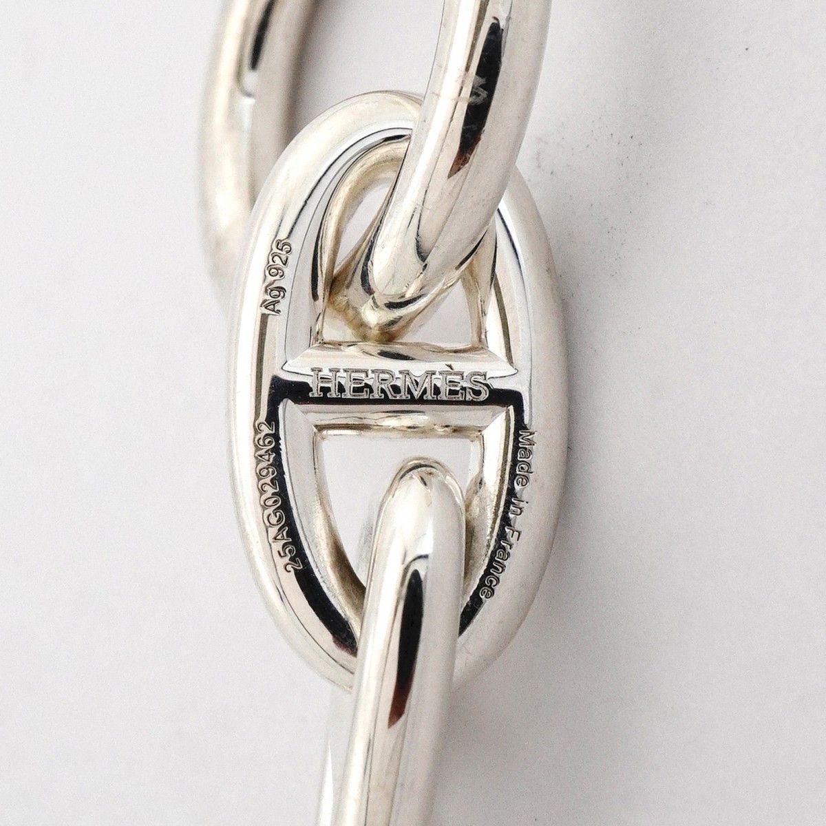 Hermes Bracelet Chaine D'ancre GM 12 Links 925 Sterling Silver — view 5