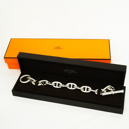 Hermes Bracelet Chaine D'ancre TGM 925 Sterling Silver — view 8