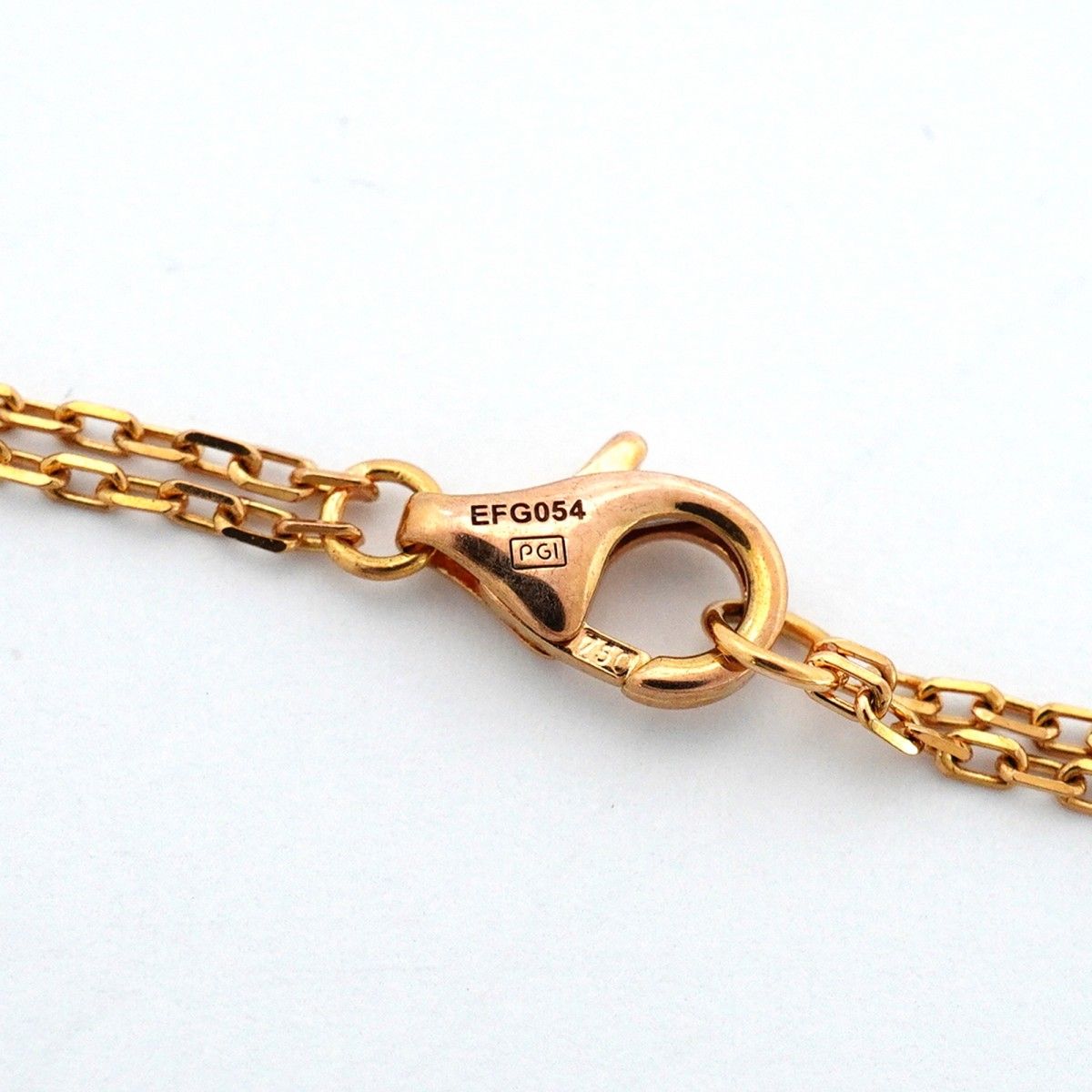 Cartier Necklace Love Circle 18k Pink Gold Diamond — view 5