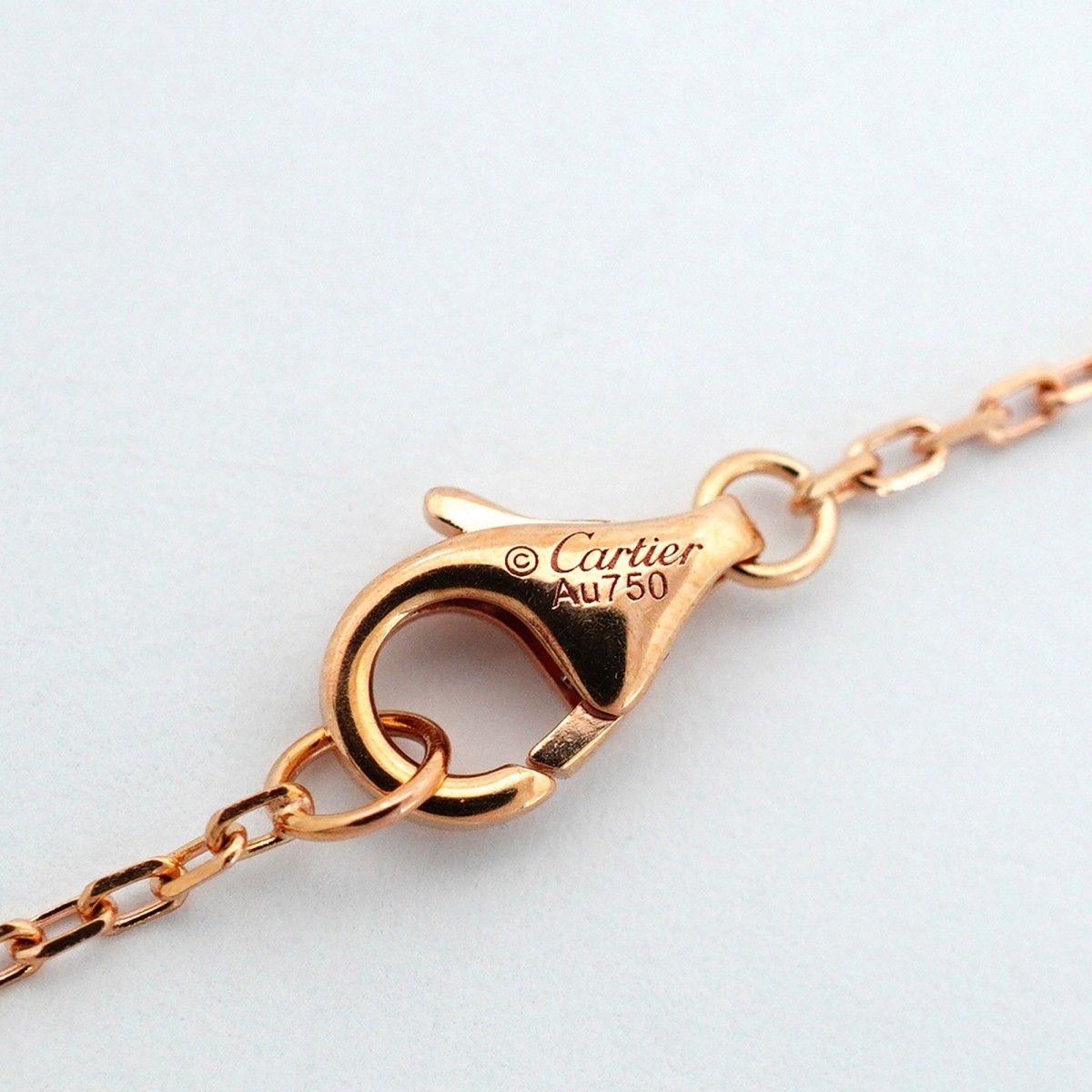Cartier Necklace Juste un Clou 18k Pink Gold Diamond — view 4