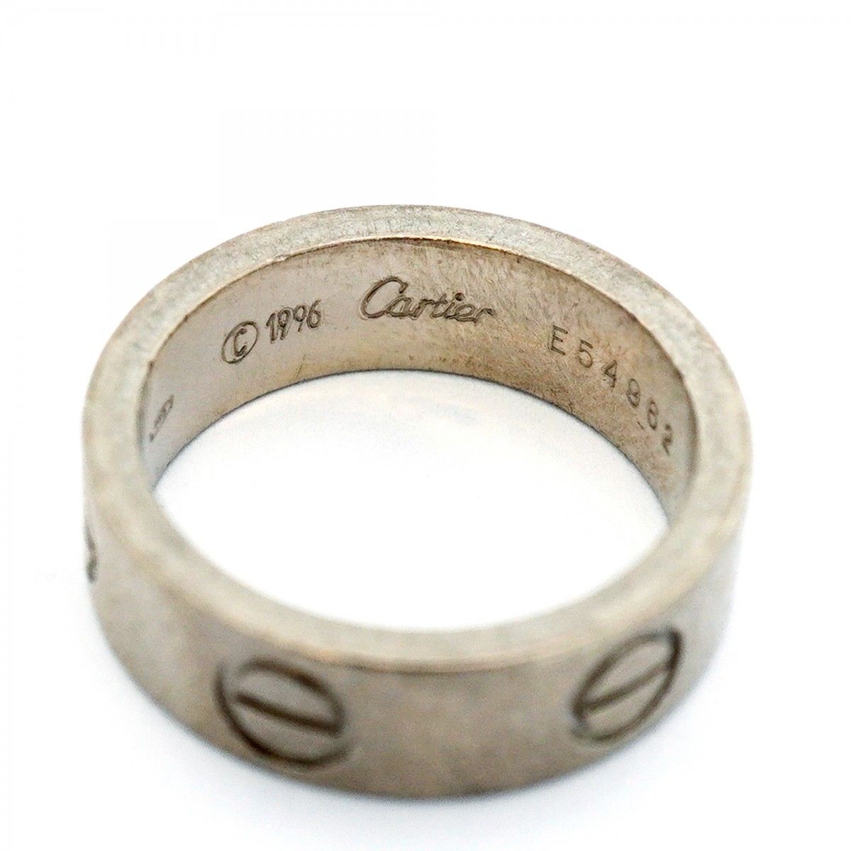 Cartier Ring Love 18k White Gold — view 4