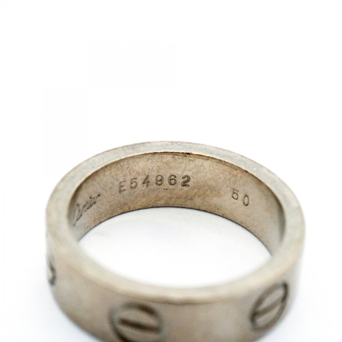 Cartier Ring Love 18k White Gold — view 6