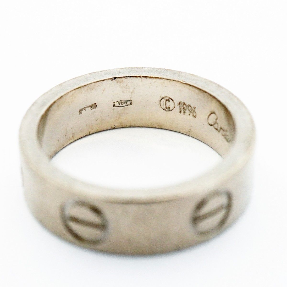 Cartier Ring Love 18k White Gold — view 5