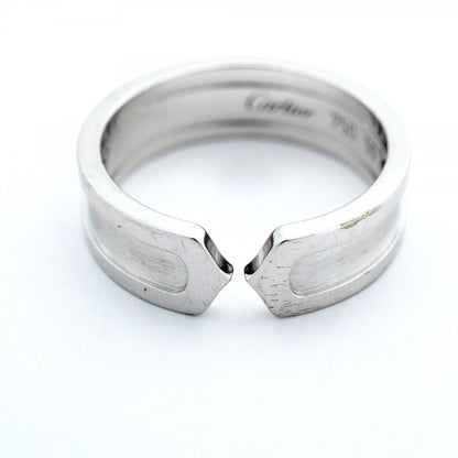 Cartier Ring 2C 18k White Gold — view 3