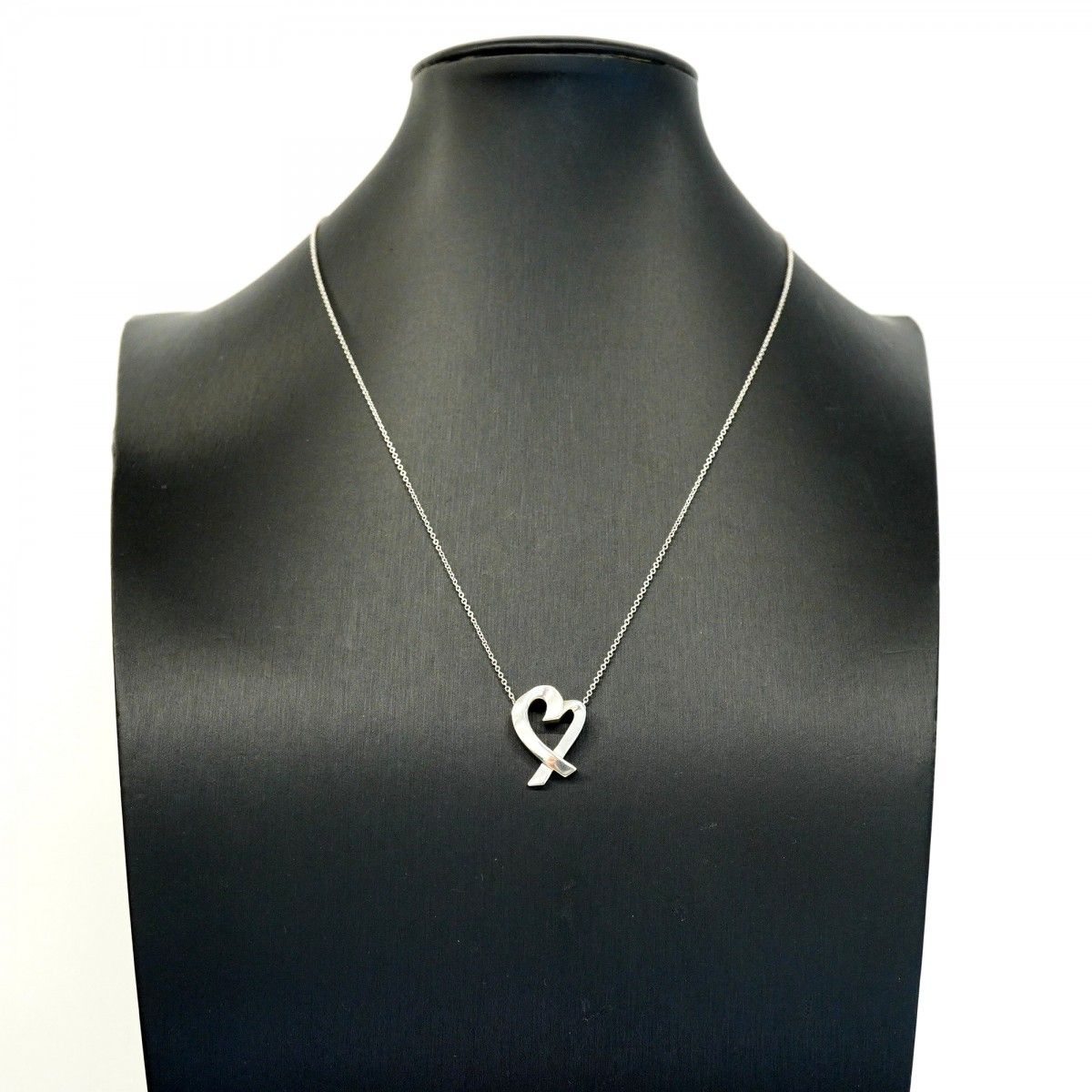 Tiffany & Co Necklace Loving Silver — view 7