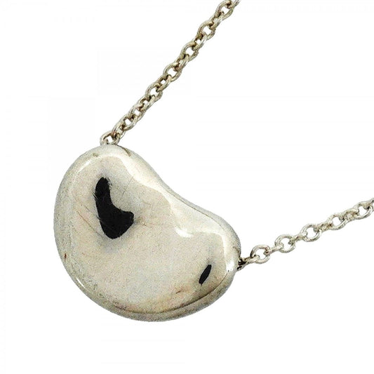 Tiffany & Co Necklace Bean Silver