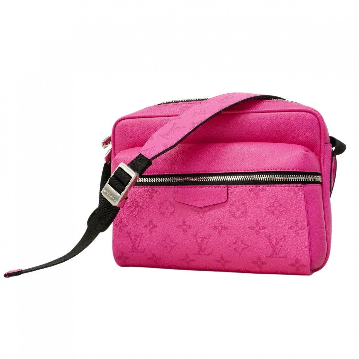 Louis Vuitton Shoulder Bag Taigarama Outdoor Messenger PM Fuchsia