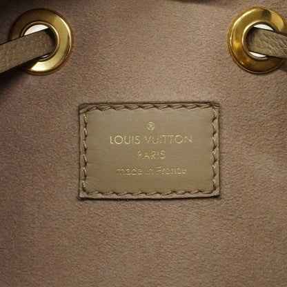 Louis Vuitton Handbag Monogram Empreinte Bicolor Neo Noe Tourtelle Cream — view 5