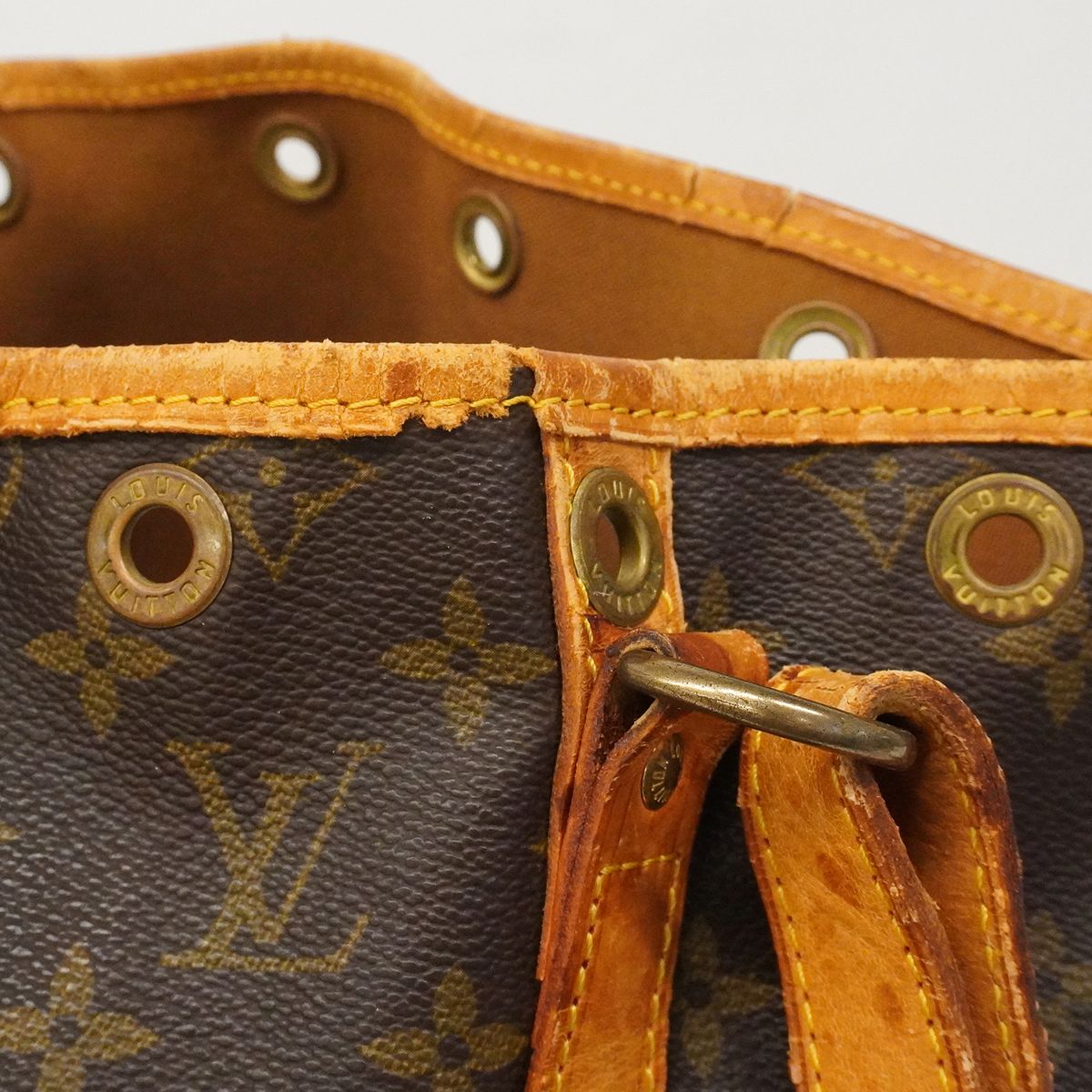 Louis Vuitton Shoulder Bag Monogram Noe Brown — view 8