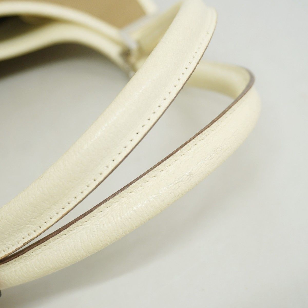 Gucci Handbag Jackie 002 Canvas Brown White Silver — view 9