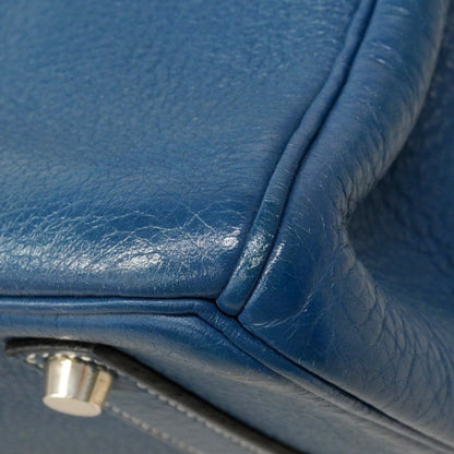 Hermes Handbag Birkin 35 Togo Col Vert Silver — view 6