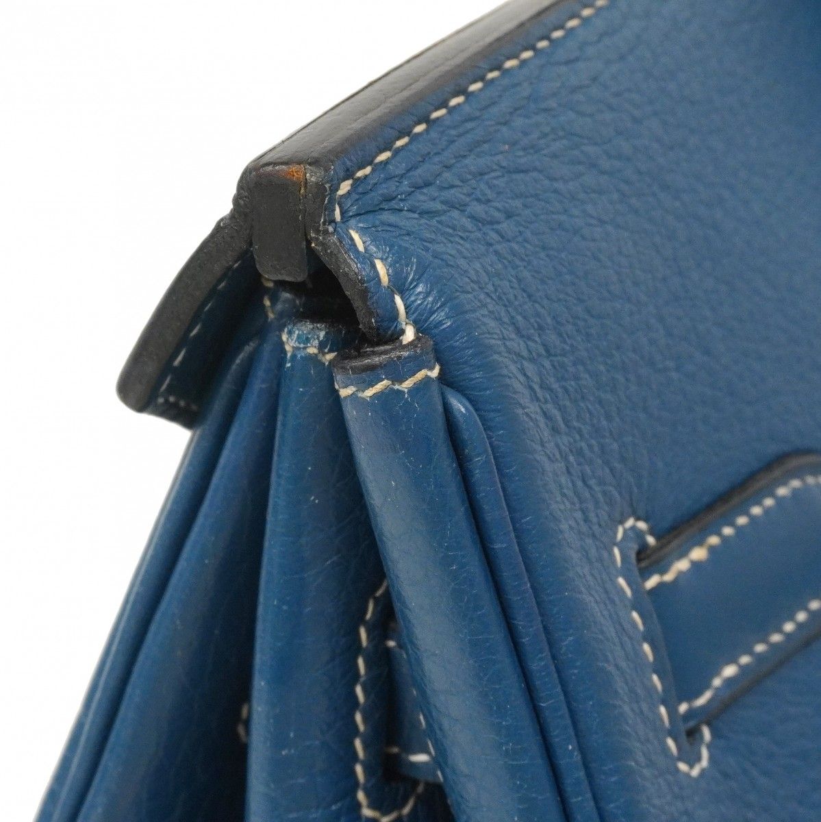 Hermes Handbag Birkin 35 Togo Col Vert Silver — view 9