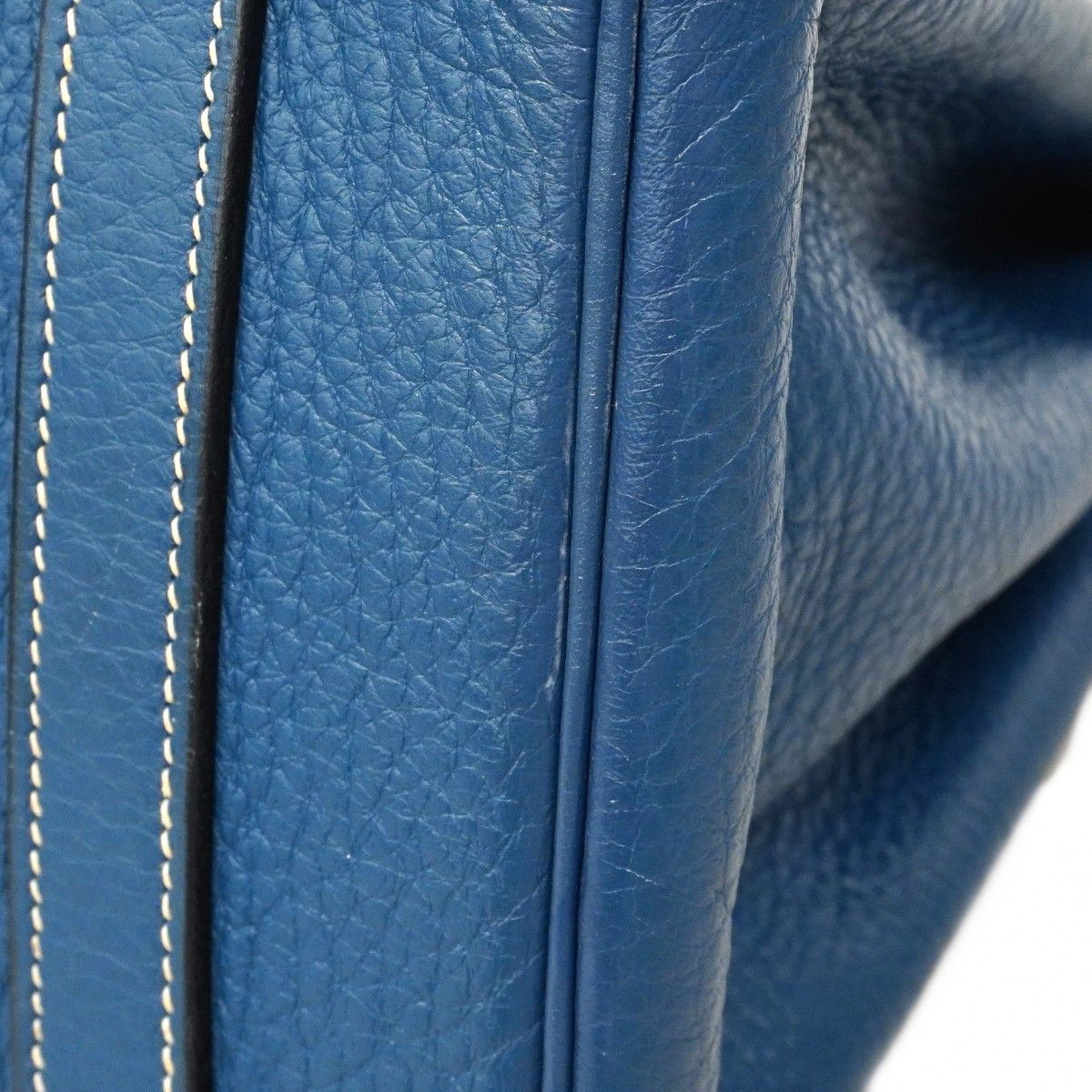 Hermes Handbag Birkin 35 Togo Col Vert Silver — view 8