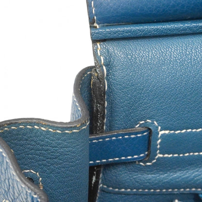 Hermes Handbag Birkin 35 Togo Col Vert Silver — view 7