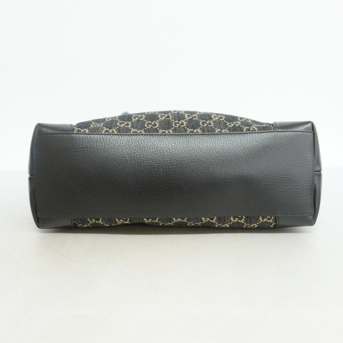 Gucci Tote Denim Black Gold — view 3
