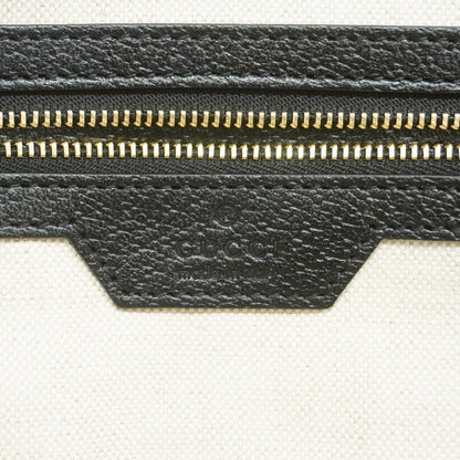 Gucci Tote Denim Black Gold — view 5