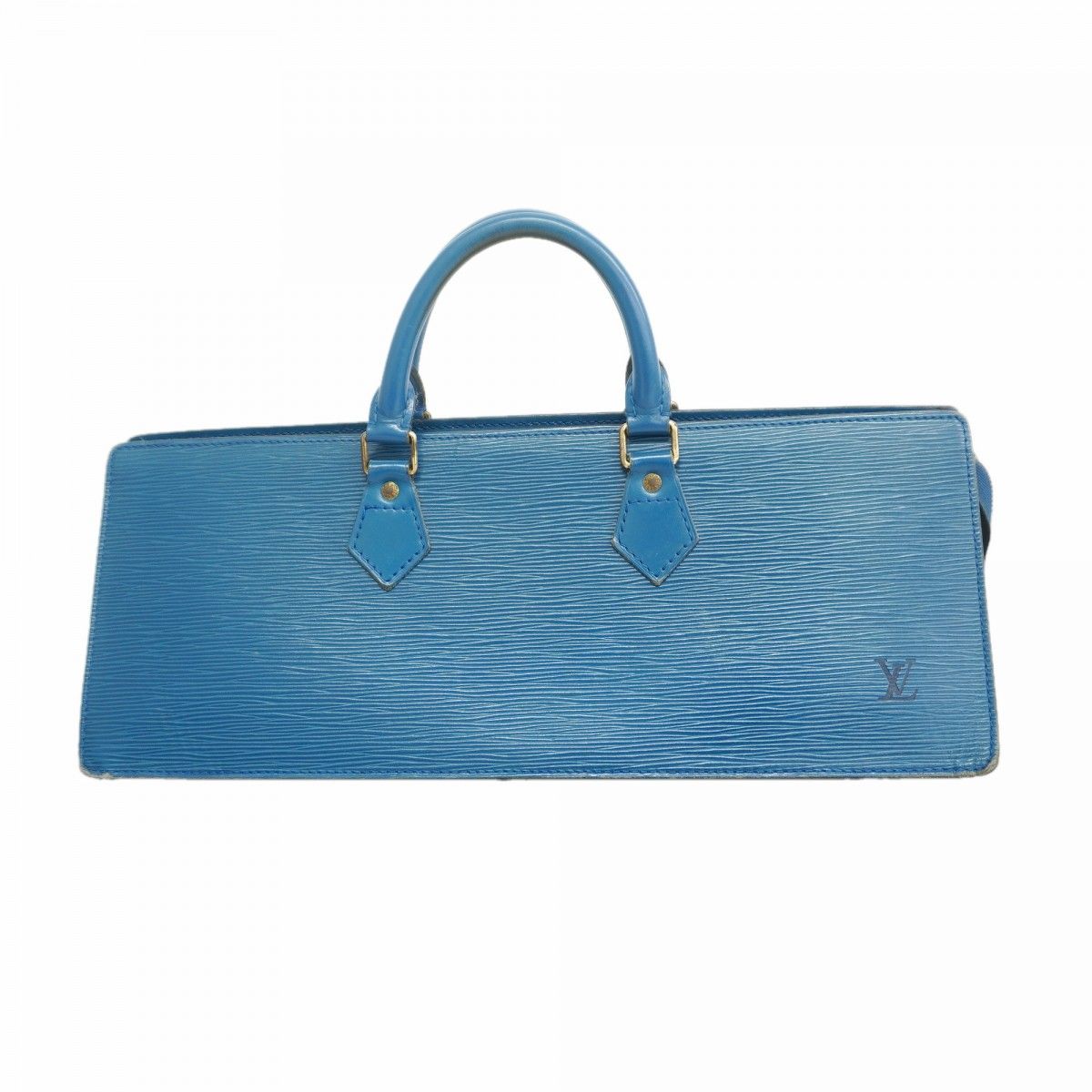Louis Vuitton Handbag Epi Sac Triangle Toledo Blue