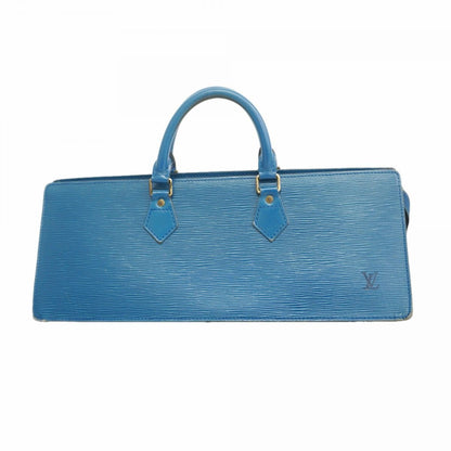 Louis Vuitton Handbag Epi Sac Triangle Toledo Blue