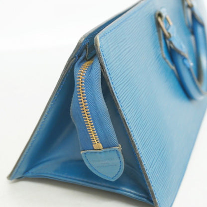 Louis Vuitton Handbag Epi Sac Triangle Toledo Blue — view 9