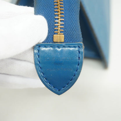 Louis Vuitton Handbag Epi Sac Triangle Toledo Blue — view 5