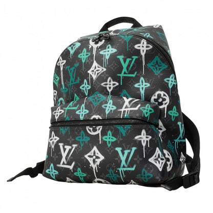 Louis Vuitton Backpack Monogram Eclipse Graffiti Discovery PM Black Multicolor