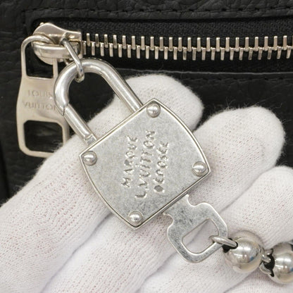 Louis Vuitton Shoulder Bag Taurillon Mini Soft Trunk Black — view 8