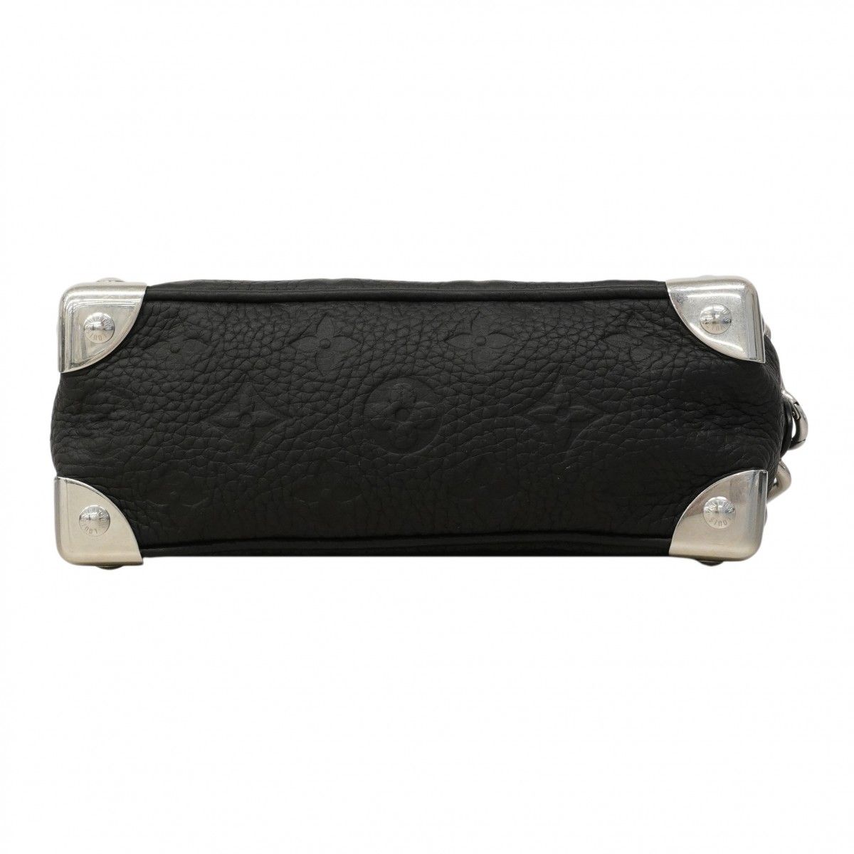Louis Vuitton Shoulder Bag Taurillon Mini Soft Trunk Black — view 3