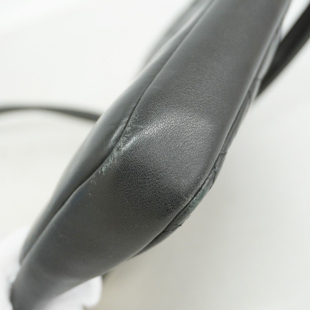 Chanel Shoulder Bag Cambon Lambskin Black Silver — view 6