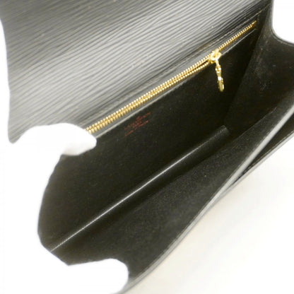 Louis Vuitton Clutch Epi Pochette Series Dragonne Noir — view 4