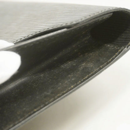 Louis Vuitton Clutch Epi Pochette Series Dragonne Noir — view 7