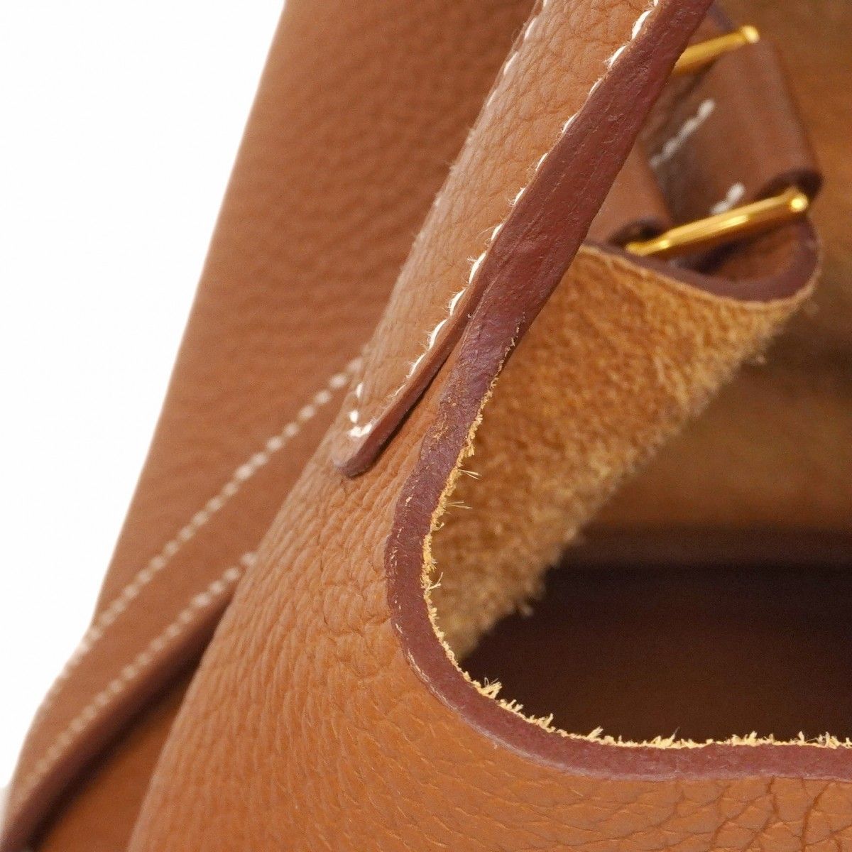 Hermes Handbag Picotin Lock PM Taurillon Clemence Gold — view 7