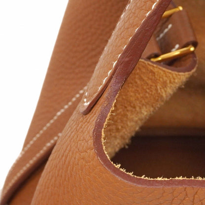 Hermes Handbag Picotin Lock PM Taurillon Clemence Gold — view 7