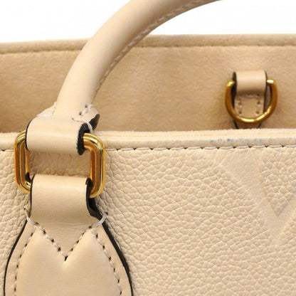 Louis Vuitton Handbag Monogram Empreinte On The Go PM Cream — view 8