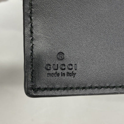 Gucci Wallet Guccissima Leather Black Gold — view 4