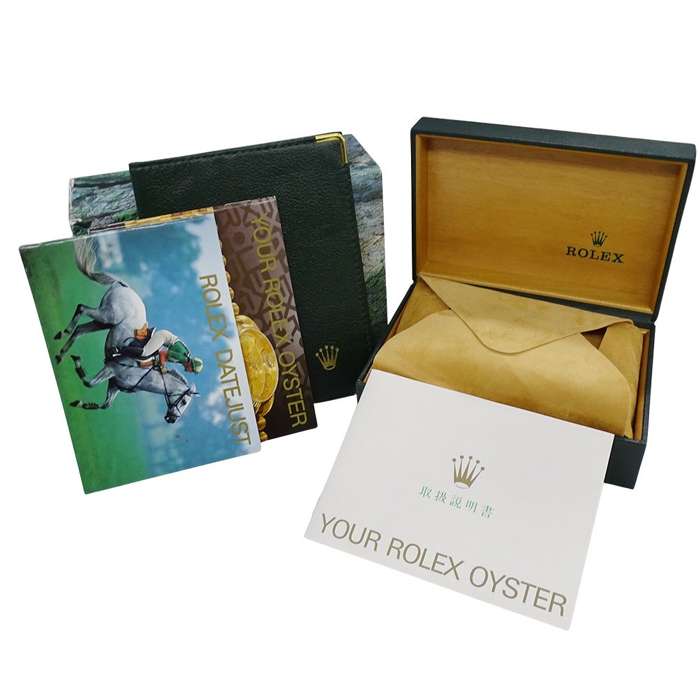 Rolex Datejust Number Watch Automatic Winding at Stainless Steel Gold YG — view 8