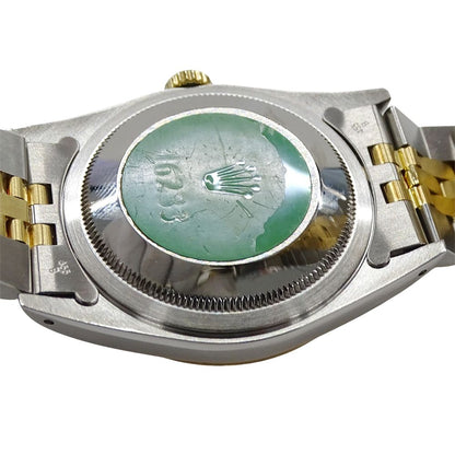Rolex Datejust Number Watch Automatic Winding at Stainless Steel Gold YG — view 7