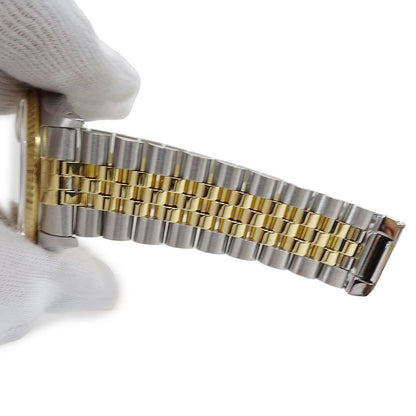 Rolex Datejust Number Watch Automatic Winding at Stainless Steel Gold YG — view 6