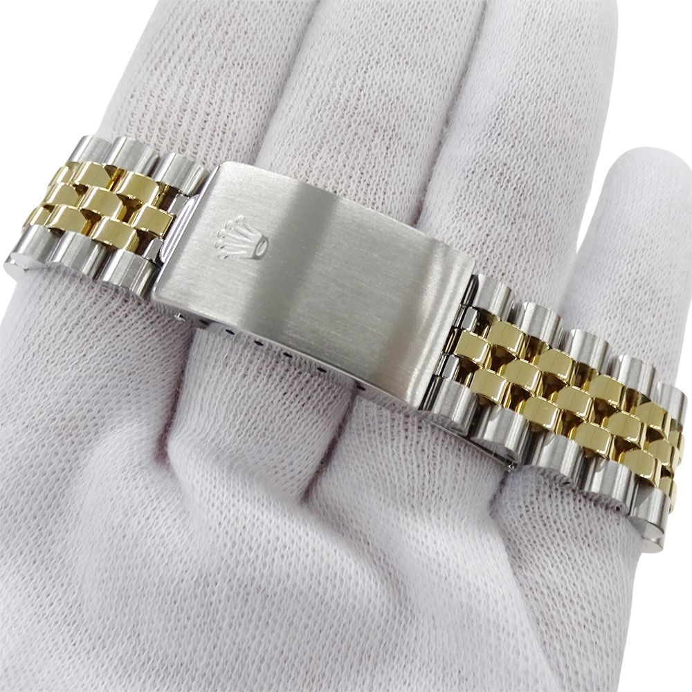 Rolex Datejust Number Watch Automatic Winding at Stainless Steel Gold YG — view 5