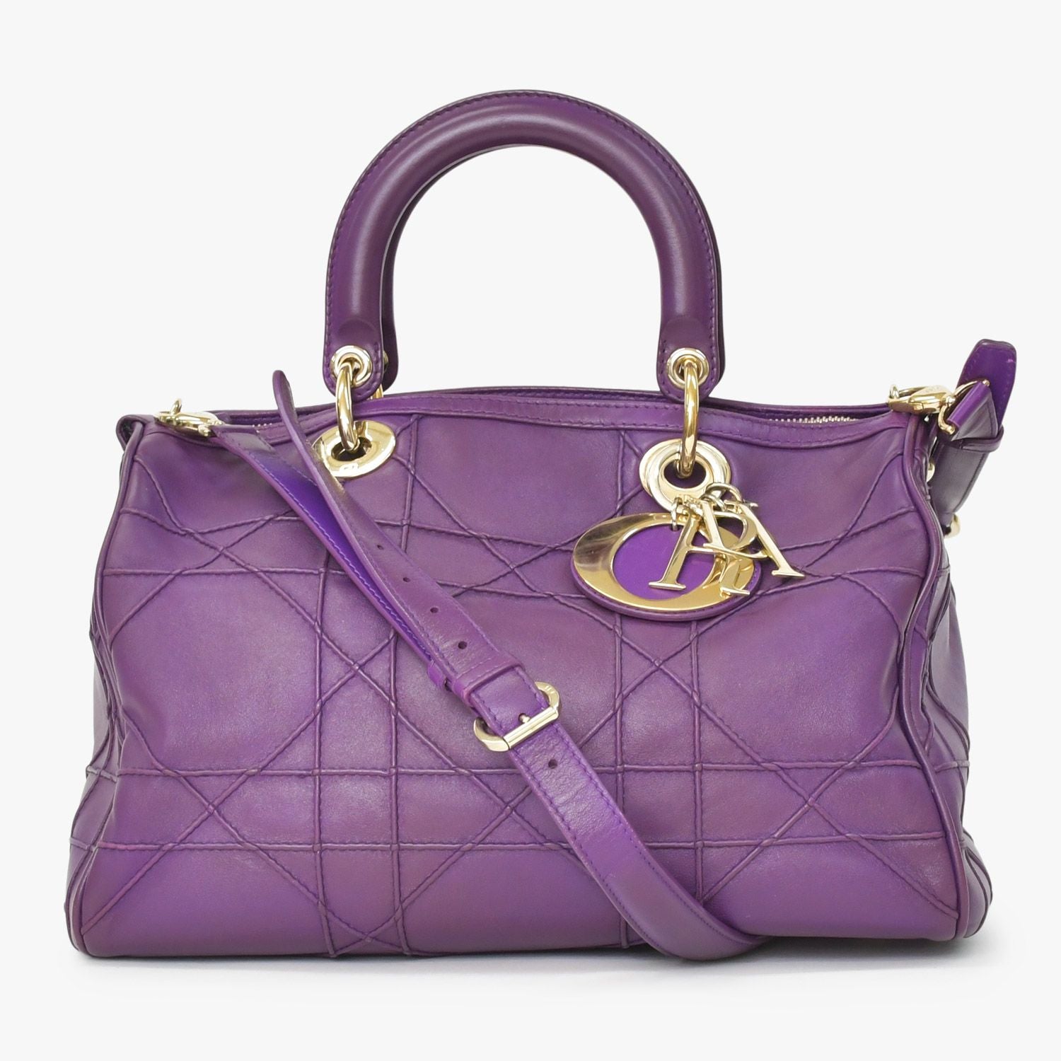 Dior Granville Medium 2-Way Bag Cannage