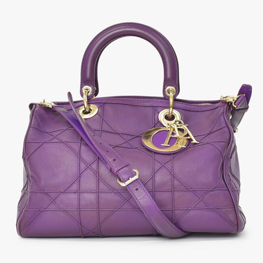 Dior Granville Medium 2-Way Bag Cannage
