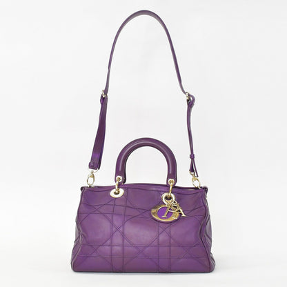 Dior Granville Medium 2-Way Bag Cannage — view 2