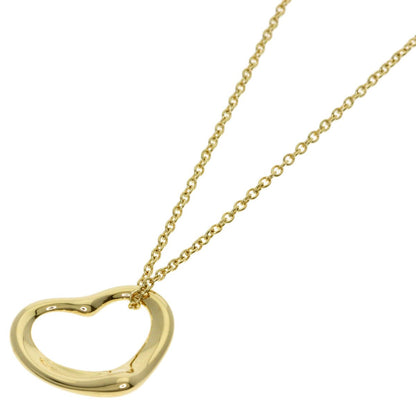 Tiffany & Co Open Heart Necklace 18k Yellow Gold