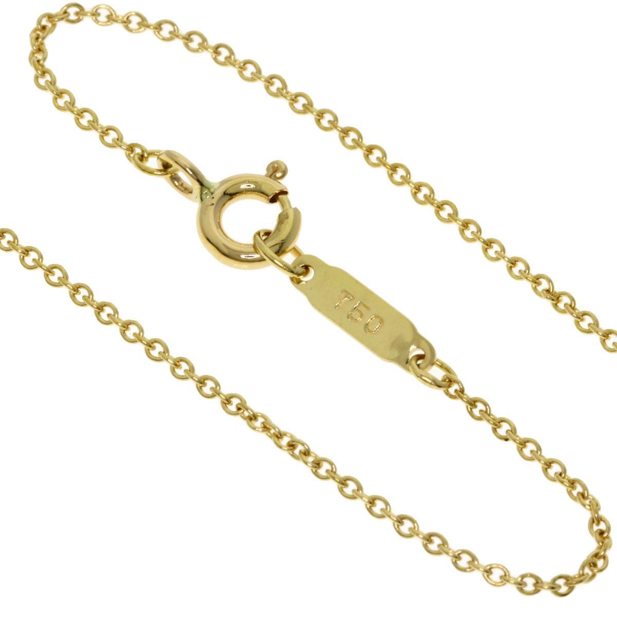 Tiffany & Co Pinched Heart Necklace 18k Yellow Gold — view 3