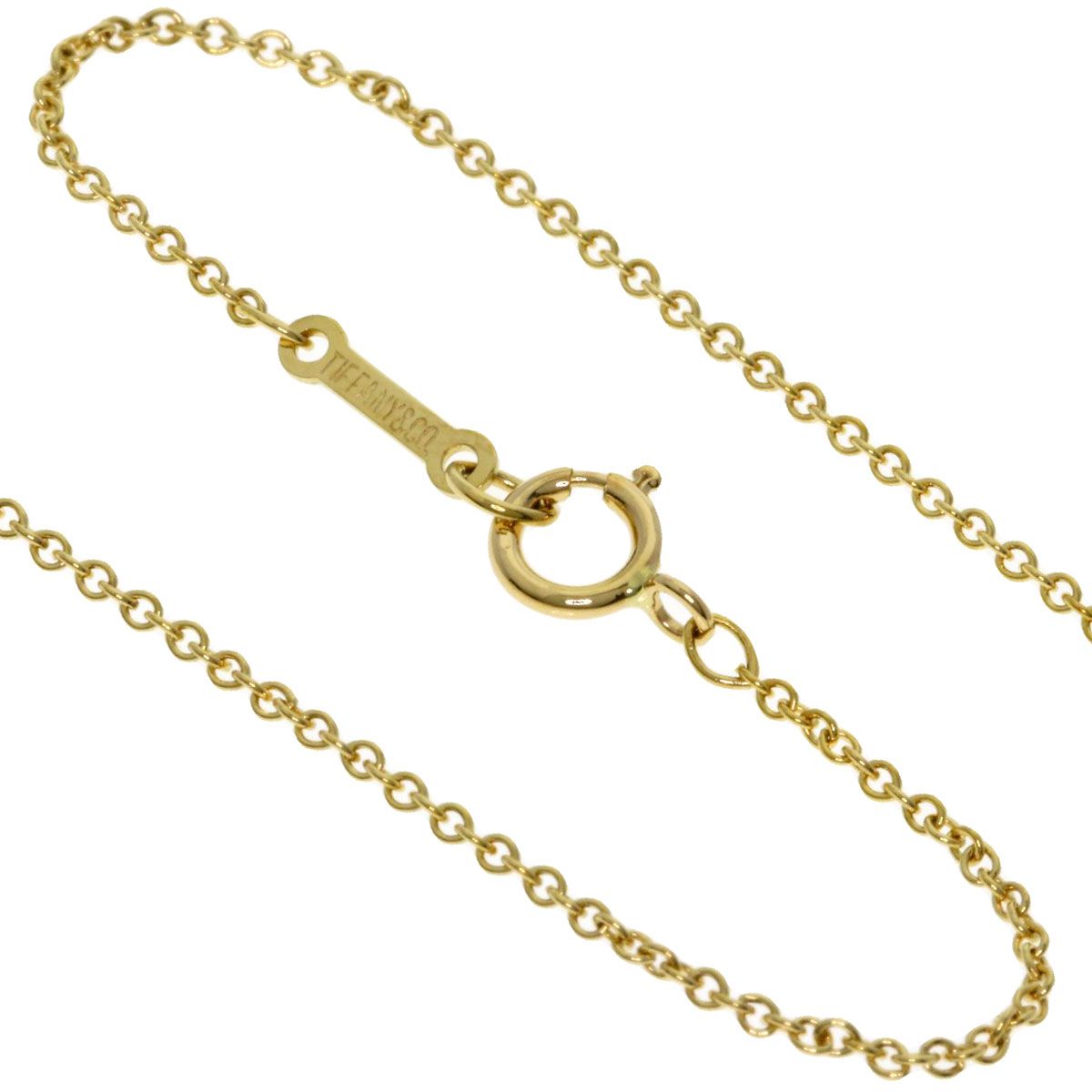 Tiffany & Co Small Cross Necklace 18k Yellow Gold — view 3