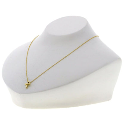 Tiffany & Co Small Cross Necklace 18k Yellow Gold — view 5