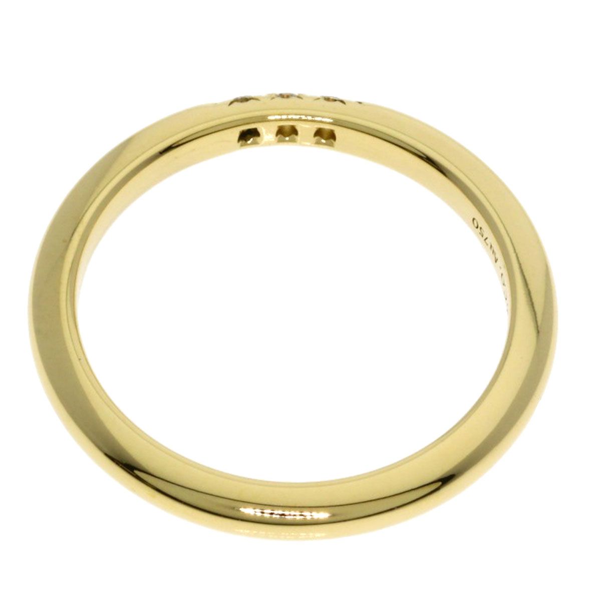 Tiffany & Co Forever Band Diamond Ring 18k Yellow Gold — view 4
